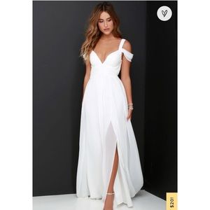 Lulus Ocean of Elegance Size XL White